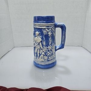 Vintage handcrafted beer stein